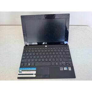 HP Mini 5101 10.1" Laptop Intel Atom Black No Battery for Parts or Repair